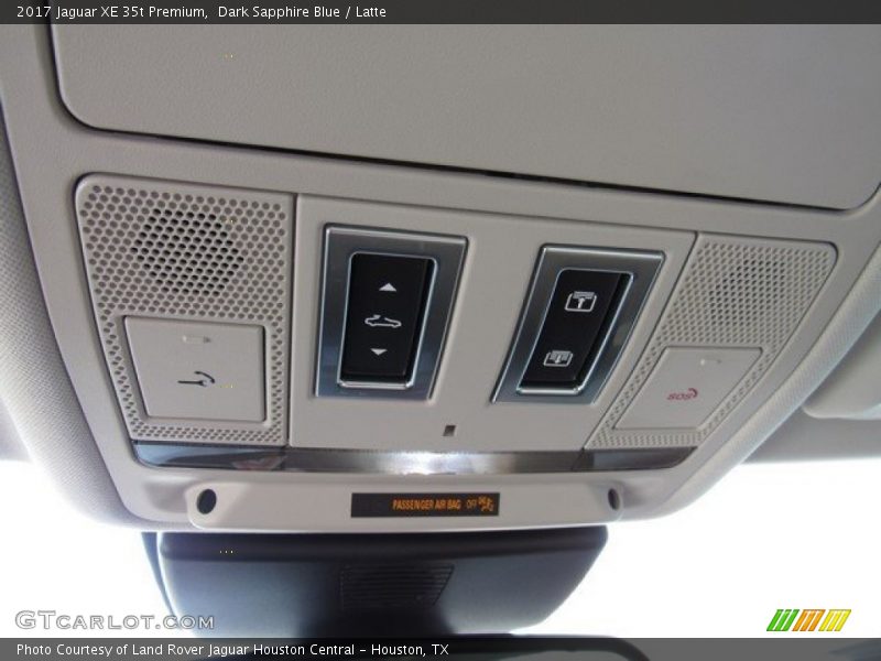 Dark Sapphire Blue / Latte 2017 Jaguar XE 35t Premium