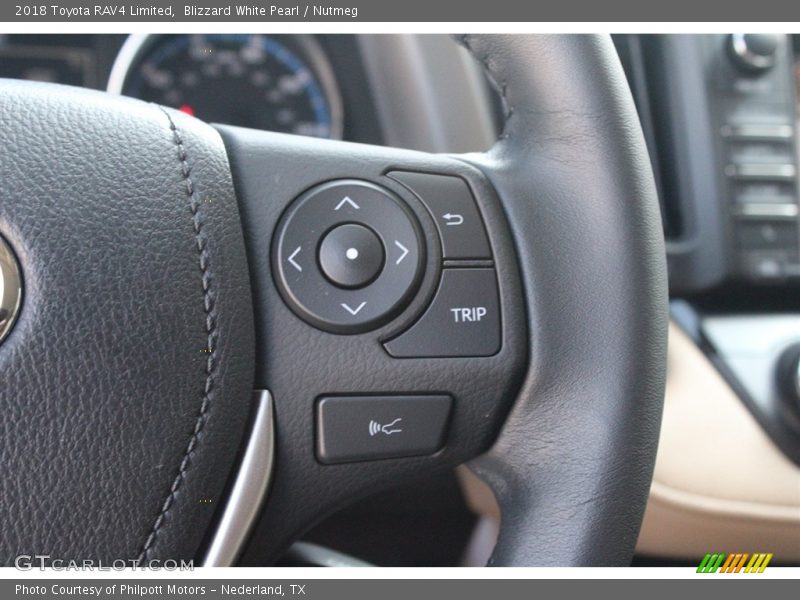 Controls of 2018 RAV4 Limited