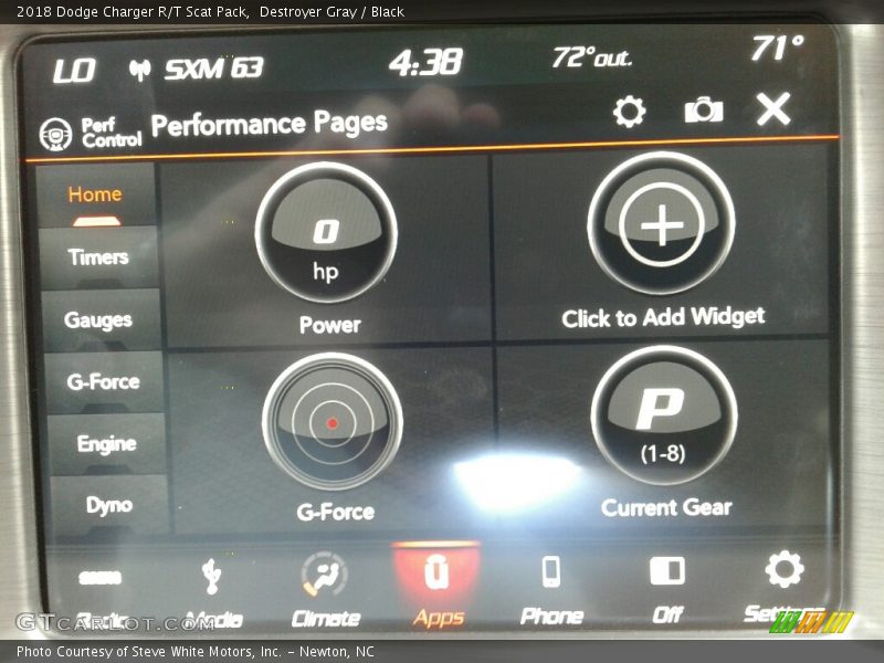 Destroyer Gray / Black 2018 Dodge Charger R/T Scat Pack