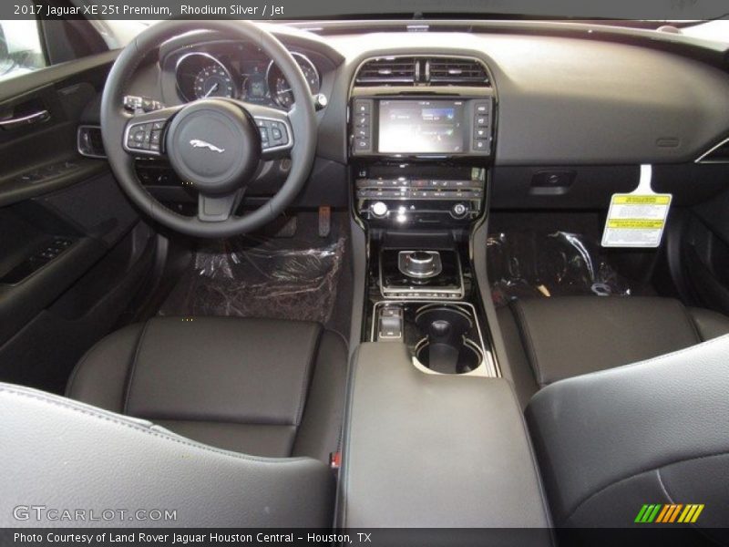 Rhodium Silver / Jet 2017 Jaguar XE 25t Premium