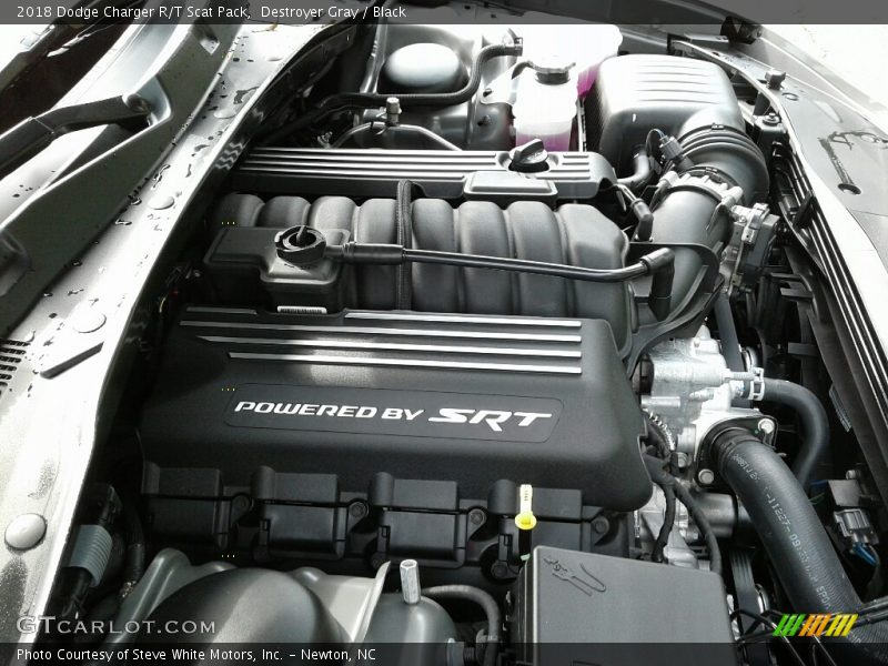 Destroyer Gray / Black 2018 Dodge Charger R/T Scat Pack