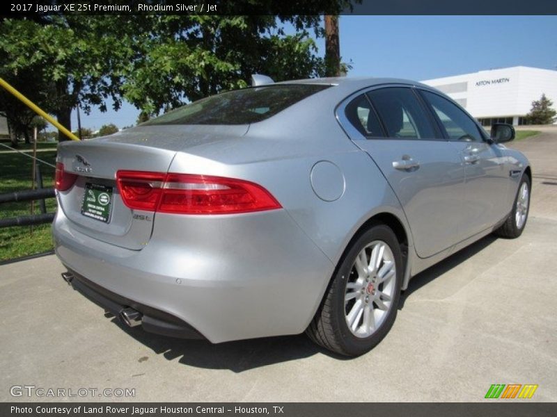 Rhodium Silver / Jet 2017 Jaguar XE 25t Premium