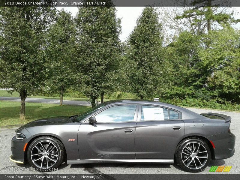 Granite Pearl / Black 2018 Dodge Charger R/T Scat Pack