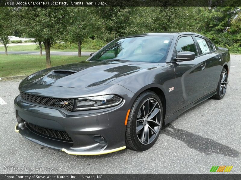 Granite Pearl / Black 2018 Dodge Charger R/T Scat Pack