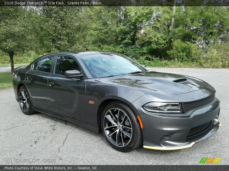 Granite Pearl / Black 2018 Dodge Charger R/T Scat Pack