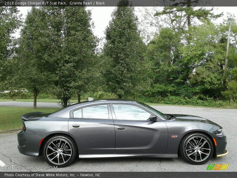 Granite Pearl / Black 2018 Dodge Charger R/T Scat Pack