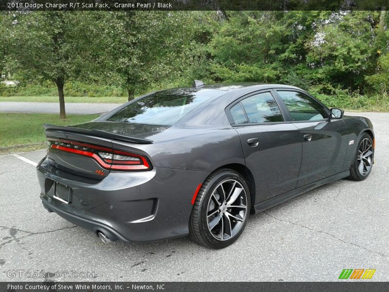 Granite Pearl / Black 2018 Dodge Charger R/T Scat Pack