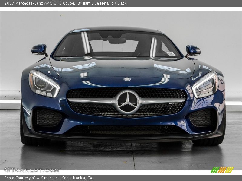  2017 AMG GT S Coupe Brilliant Blue Metallic