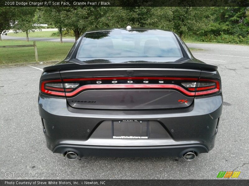Granite Pearl / Black 2018 Dodge Charger R/T Scat Pack