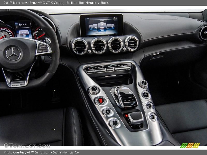 Controls of 2017 AMG GT S Coupe