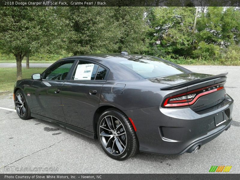Granite Pearl / Black 2018 Dodge Charger R/T Scat Pack
