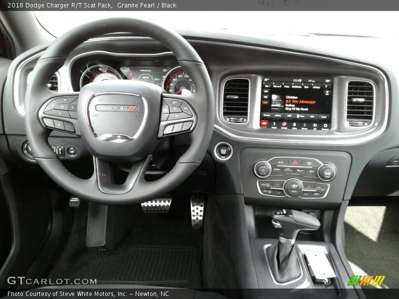 Granite Pearl / Black 2018 Dodge Charger R/T Scat Pack