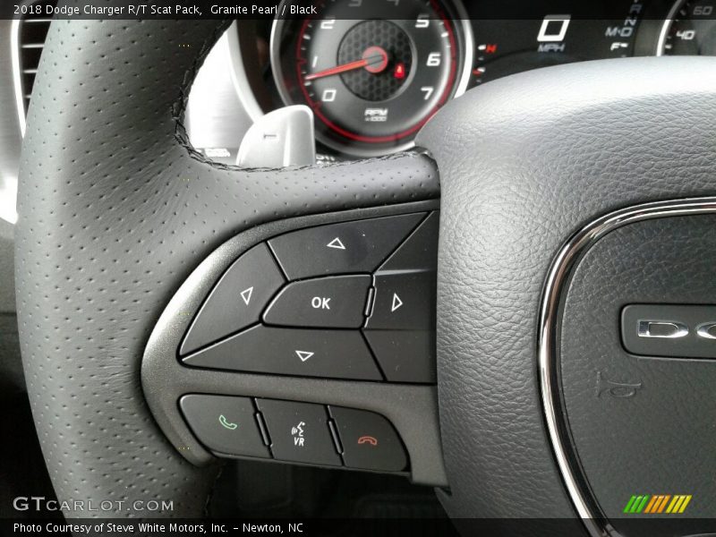 Granite Pearl / Black 2018 Dodge Charger R/T Scat Pack