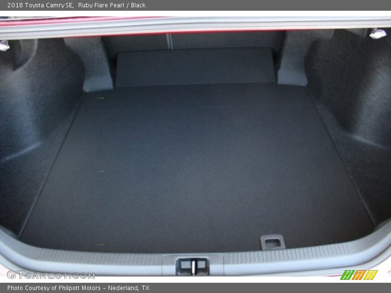 Ruby Flare Pearl / Black 2018 Toyota Camry SE
