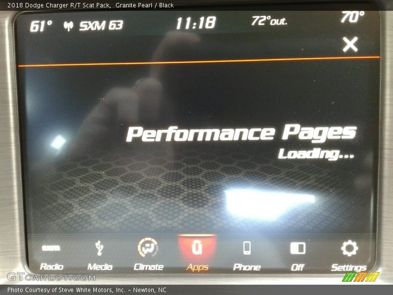 Granite Pearl / Black 2018 Dodge Charger R/T Scat Pack