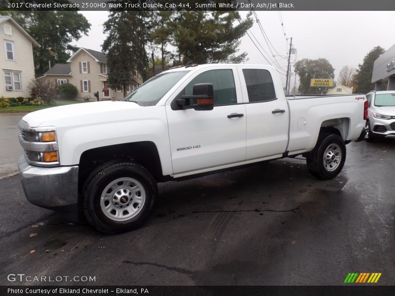Summit White / Dark Ash/Jet Black 2017 Chevrolet Silverado 2500HD Work Truck Double Cab 4x4