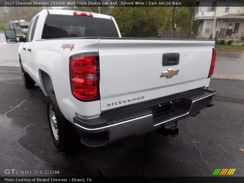 Summit White / Dark Ash/Jet Black 2017 Chevrolet Silverado 2500HD Work Truck Double Cab 4x4