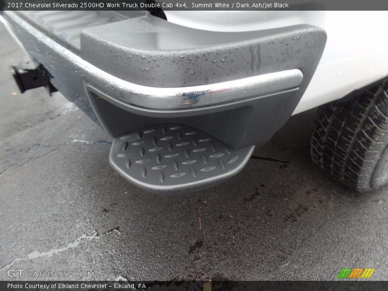 Summit White / Dark Ash/Jet Black 2017 Chevrolet Silverado 2500HD Work Truck Double Cab 4x4