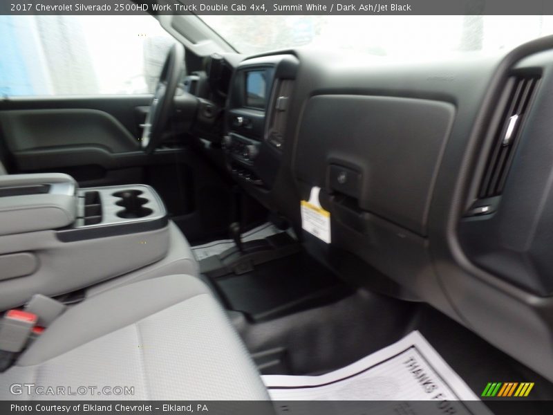 Summit White / Dark Ash/Jet Black 2017 Chevrolet Silverado 2500HD Work Truck Double Cab 4x4