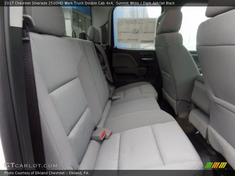 Summit White / Dark Ash/Jet Black 2017 Chevrolet Silverado 2500HD Work Truck Double Cab 4x4