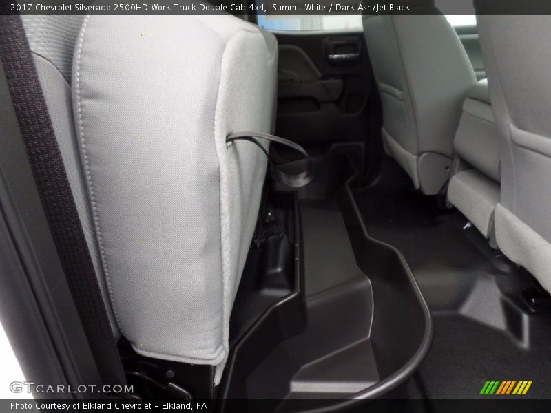 Summit White / Dark Ash/Jet Black 2017 Chevrolet Silverado 2500HD Work Truck Double Cab 4x4