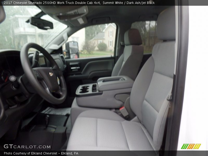 Summit White / Dark Ash/Jet Black 2017 Chevrolet Silverado 2500HD Work Truck Double Cab 4x4