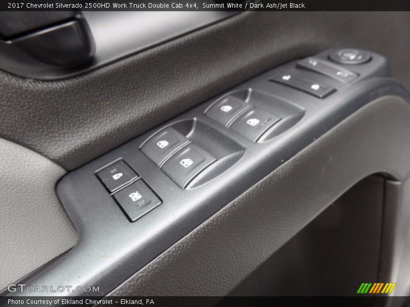 Summit White / Dark Ash/Jet Black 2017 Chevrolet Silverado 2500HD Work Truck Double Cab 4x4