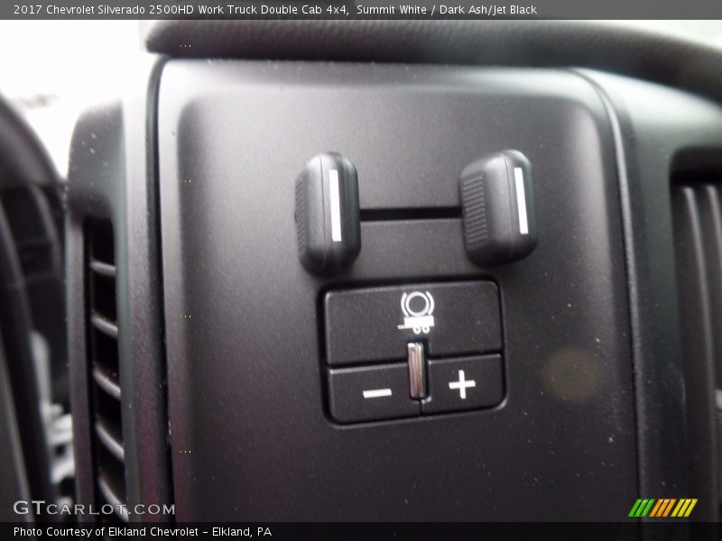 Summit White / Dark Ash/Jet Black 2017 Chevrolet Silverado 2500HD Work Truck Double Cab 4x4