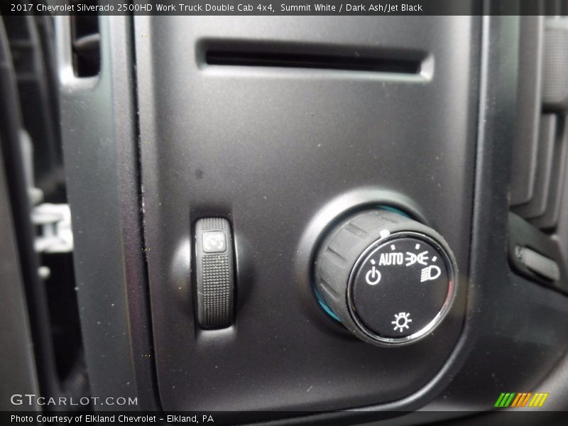 Summit White / Dark Ash/Jet Black 2017 Chevrolet Silverado 2500HD Work Truck Double Cab 4x4
