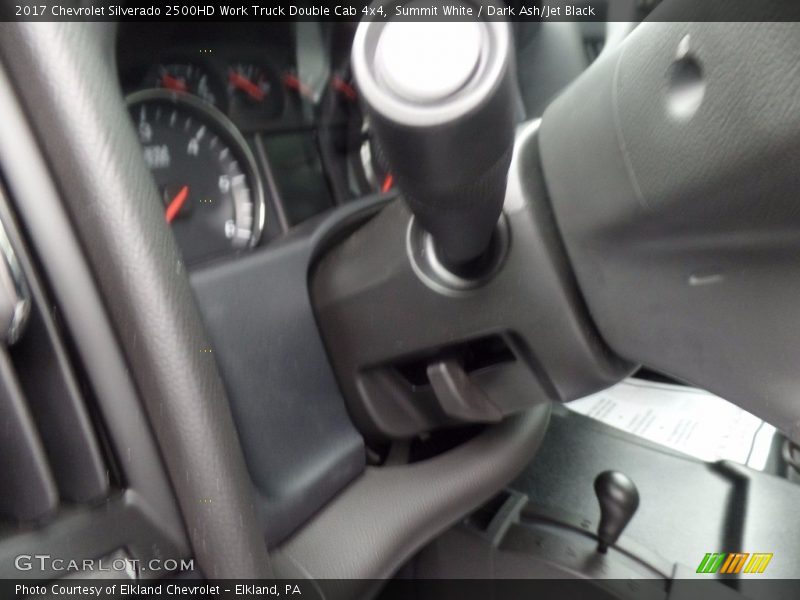 Summit White / Dark Ash/Jet Black 2017 Chevrolet Silverado 2500HD Work Truck Double Cab 4x4