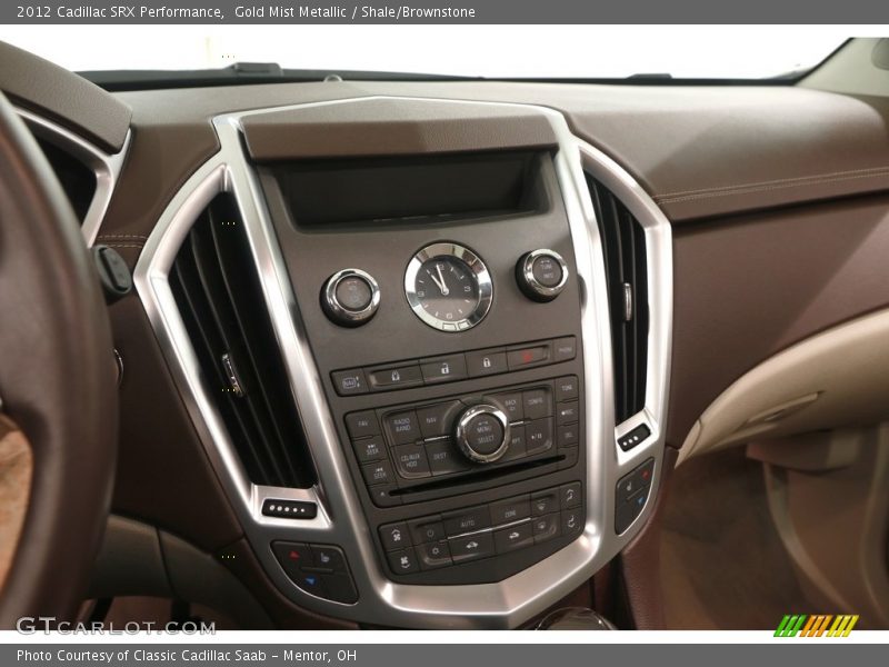 Gold Mist Metallic / Shale/Brownstone 2012 Cadillac SRX Performance