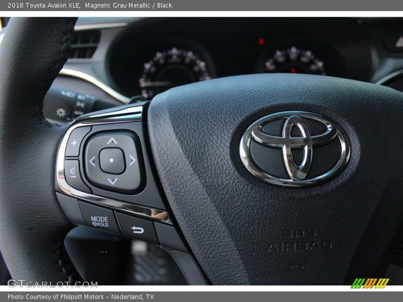 Magnetic Gray Metallic / Black 2018 Toyota Avalon XLE