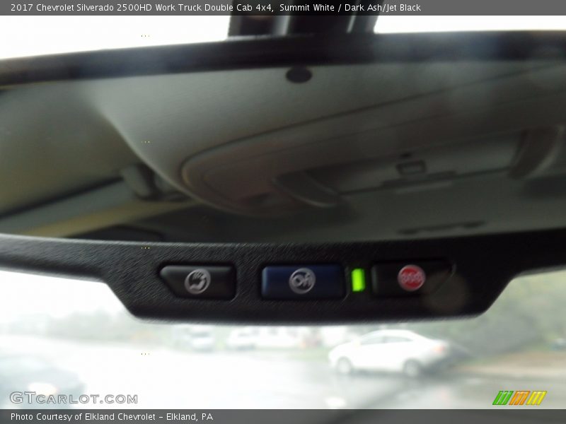 Summit White / Dark Ash/Jet Black 2017 Chevrolet Silverado 2500HD Work Truck Double Cab 4x4