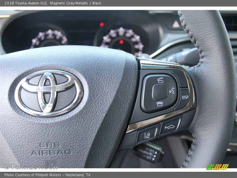 Magnetic Gray Metallic / Black 2018 Toyota Avalon XLE