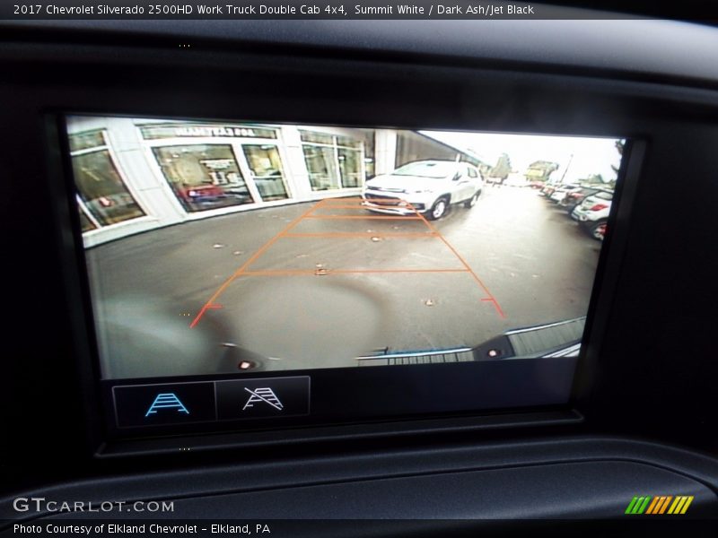 Summit White / Dark Ash/Jet Black 2017 Chevrolet Silverado 2500HD Work Truck Double Cab 4x4