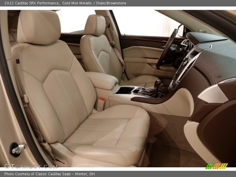 Gold Mist Metallic / Shale/Brownstone 2012 Cadillac SRX Performance
