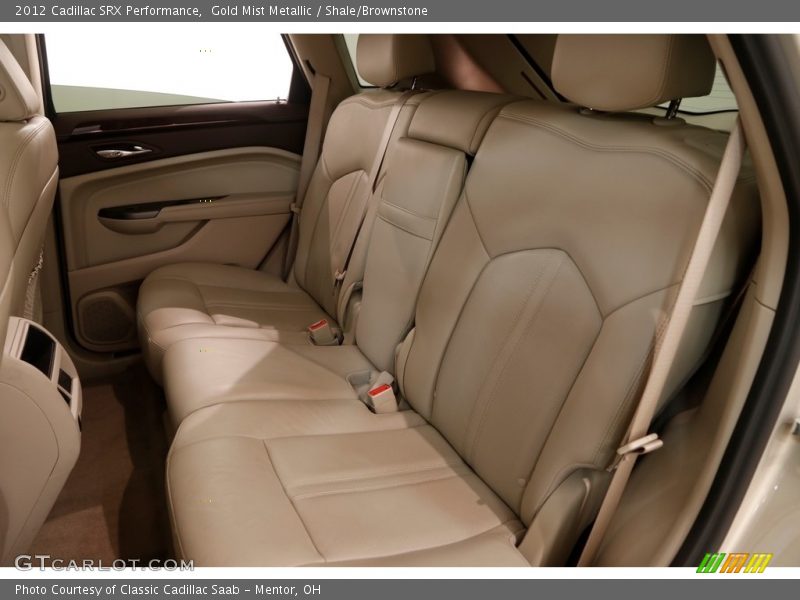 Gold Mist Metallic / Shale/Brownstone 2012 Cadillac SRX Performance
