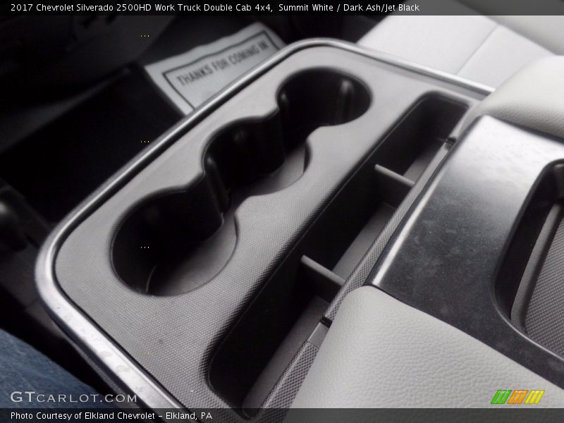 Summit White / Dark Ash/Jet Black 2017 Chevrolet Silverado 2500HD Work Truck Double Cab 4x4