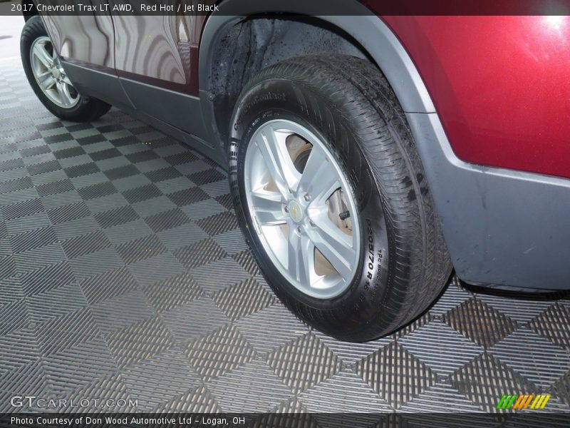 Red Hot / Jet Black 2017 Chevrolet Trax LT AWD