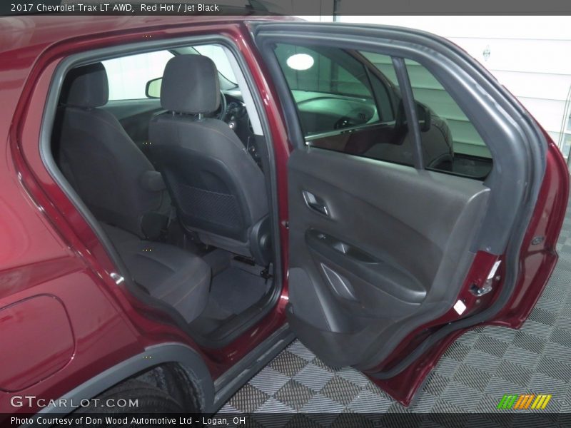 Red Hot / Jet Black 2017 Chevrolet Trax LT AWD