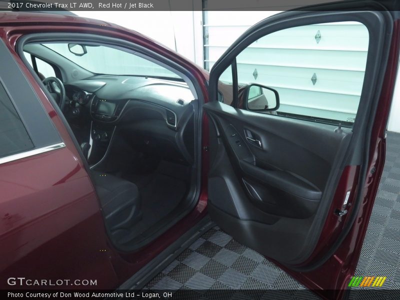 Red Hot / Jet Black 2017 Chevrolet Trax LT AWD