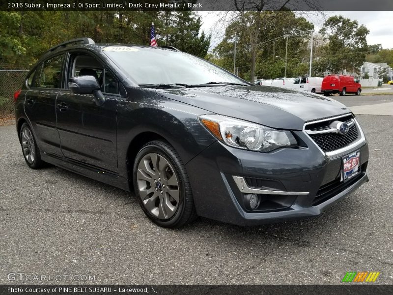 Dark Gray Metallic / Black 2016 Subaru Impreza 2.0i Sport Limited