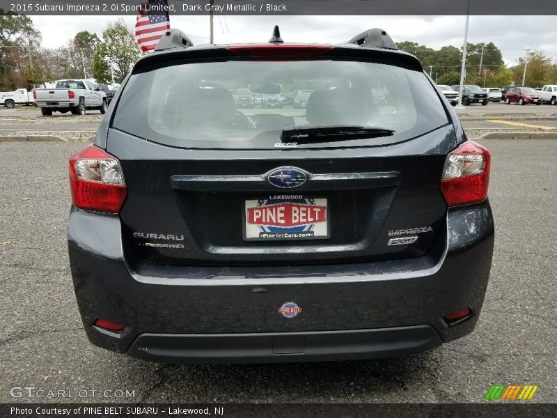 Dark Gray Metallic / Black 2016 Subaru Impreza 2.0i Sport Limited