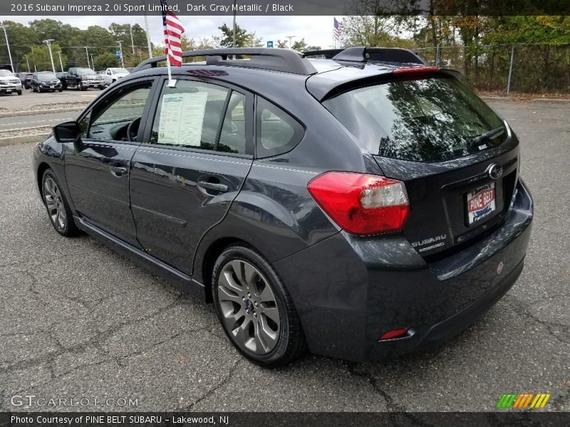 Dark Gray Metallic / Black 2016 Subaru Impreza 2.0i Sport Limited