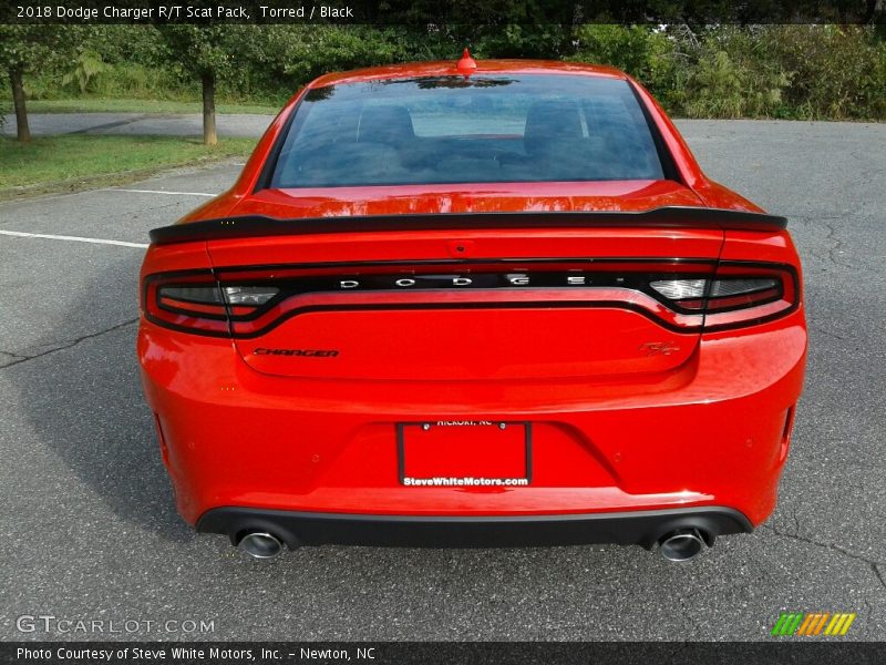Torred / Black 2018 Dodge Charger R/T Scat Pack