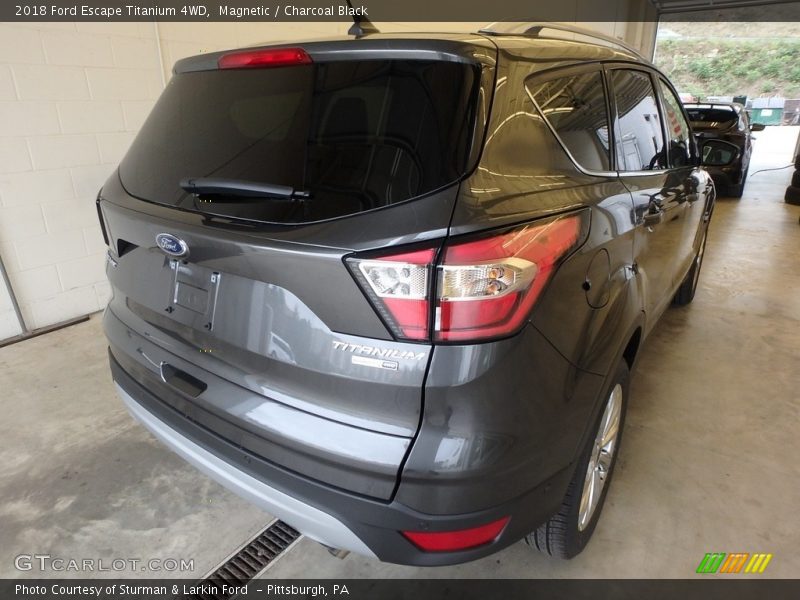 Magnetic / Charcoal Black 2018 Ford Escape Titanium 4WD