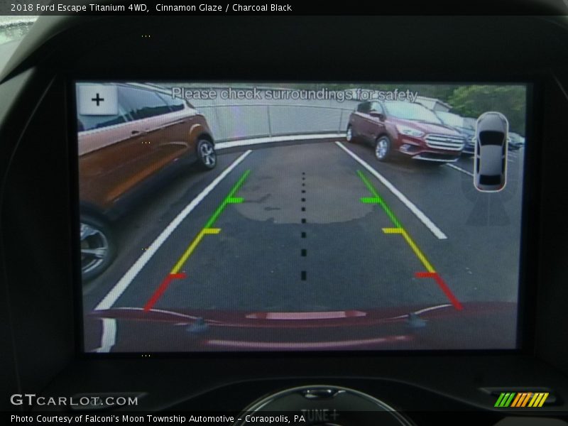 Cinnamon Glaze / Charcoal Black 2018 Ford Escape Titanium 4WD