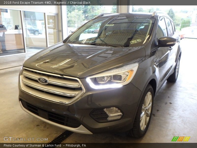 Magnetic / Charcoal Black 2018 Ford Escape Titanium 4WD