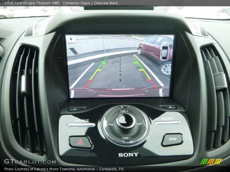 Cinnamon Glaze / Charcoal Black 2018 Ford Escape Titanium 4WD