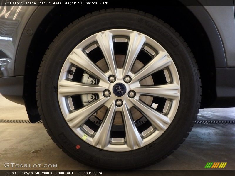 Magnetic / Charcoal Black 2018 Ford Escape Titanium 4WD